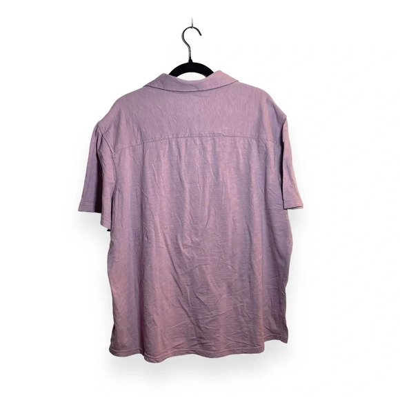 NWT Goodfellow & Co Men’s Short Sleeve Casual Button-Down in Orchid Size XL - Picture 13 of 13